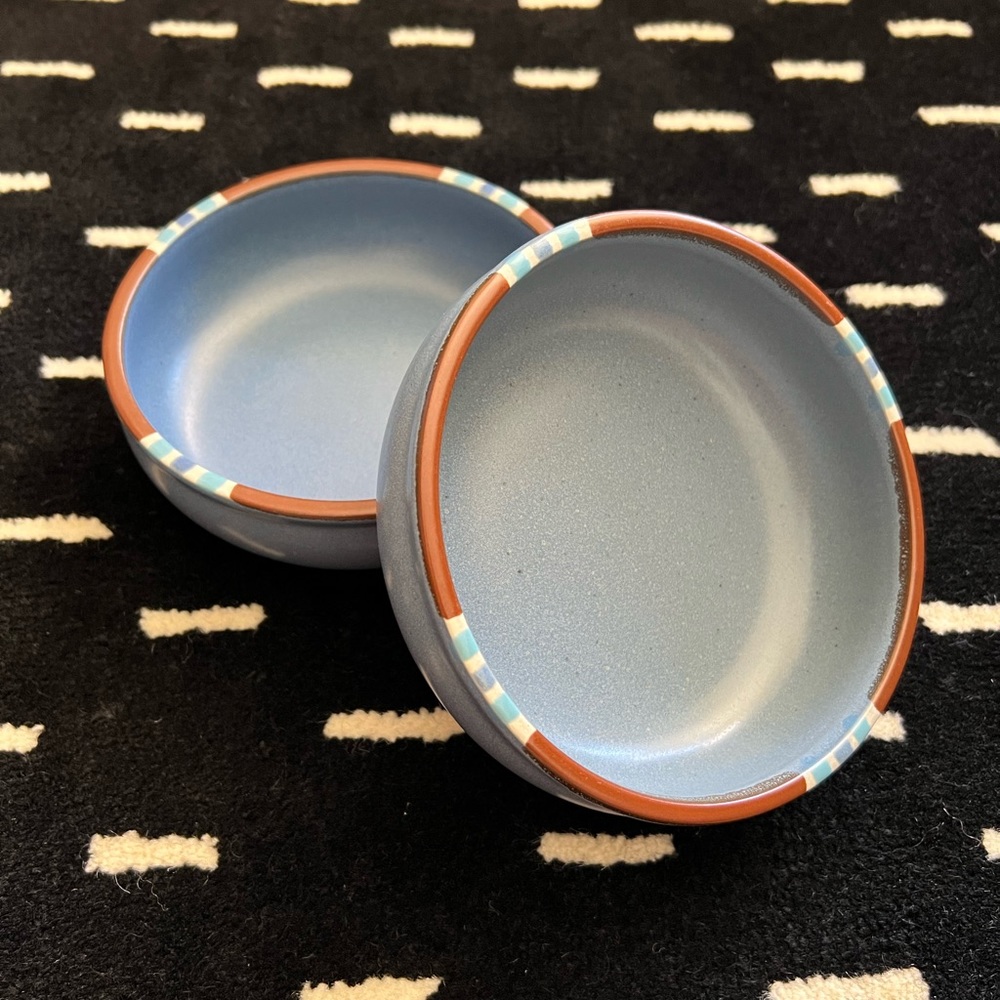 (2) Mesa Dansk International Coupe Soup Bowls